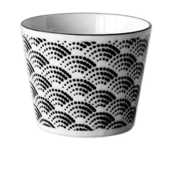 Traditional Japanese pattern komon soba chocolate cup From Japan - Picture 1 of 2
